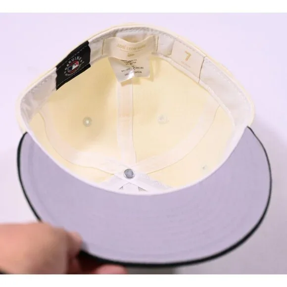 Aime Leon Dore MLB Dodger Hat in White Black